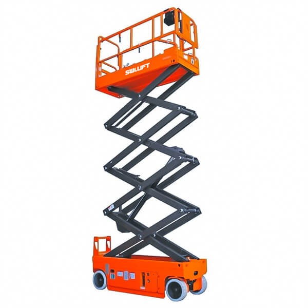 19 фута електрически ножичен повдигач