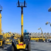 Мобилен дизелов телескопичен повдигач