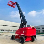 Телескопичен повдигач на стрела за строителство